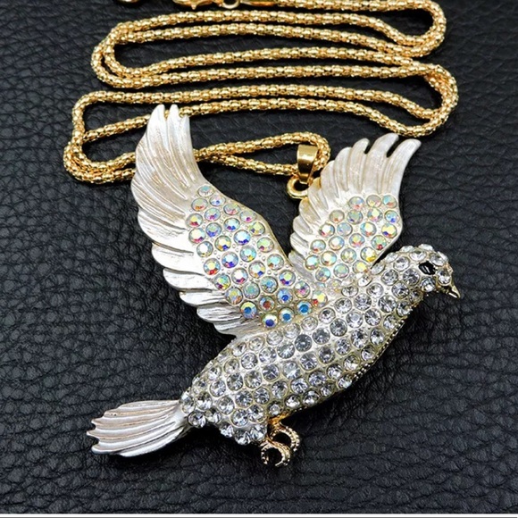 Silver Eagle Necklace - Picture 3 of 3